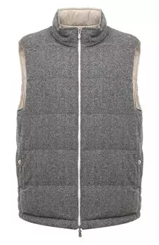 Двусторонний жилет Brunello Cucinelli