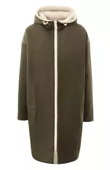 Двусторонняя парка из овчины Yves Salomon