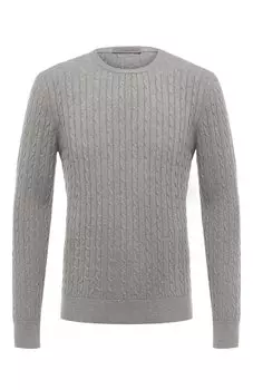 Джемпер из хлопка и кашемира Corneliani