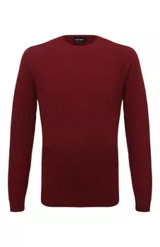 Джемпер из хлопка и кашемира Giorgio Armani