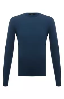 Джемпер из хлопка и кашемира Zegna