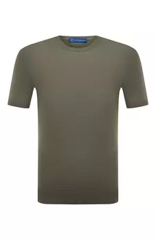 Джемпер из хлопка и шелка Andrea Campagna