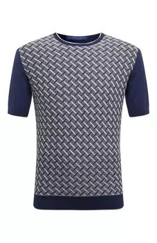 Джемпер из хлопка и шелка Andrea Campagna