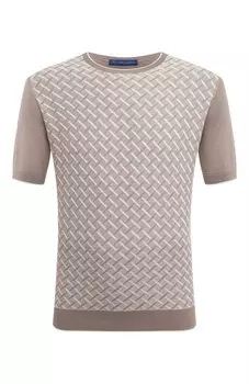 Джемпер из хлопка и шелка Andrea Campagna