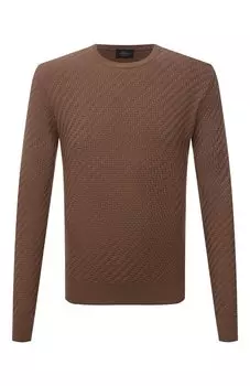 Джемпер из хлопка и шелка Brioni