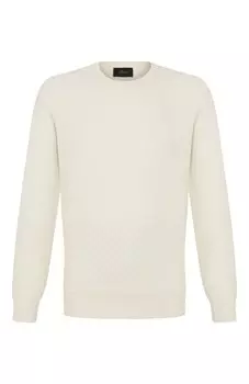 Джемпер из хлопка и шелка Brioni