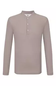 Джемпер из хлопка и шелка Brunello Cucinelli