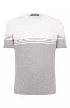 Джемпер из хлопка и шелка Corneliani