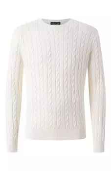 Джемпер из хлопка и шелка Van Laack