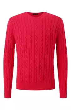 Джемпер из хлопка и шелка Van Laack