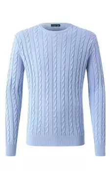 Джемпер из хлопка и шелка Van Laack