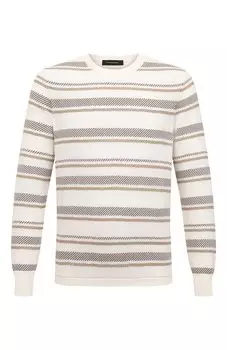 Джемпер из хлопка и шелка Zegna