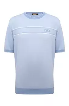 Джемпер из хлопка и шелка Zilli