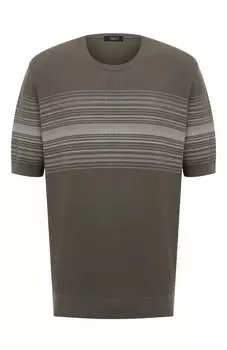 Джемпер из хлопка и шелка Zilli