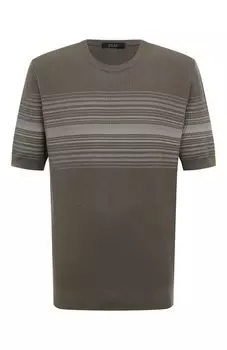 Джемпер из хлопка и шелка Zilli