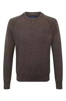 Джемпер из хлопка и шерсти Andrea Campagna