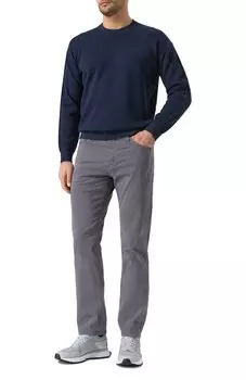 Джемпер из хлопка и шерсти BOSS