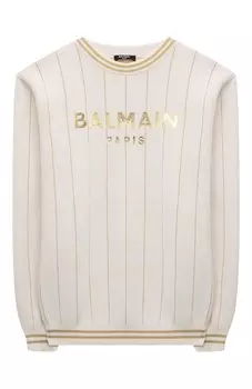 Джемпер из хлопка и вискозы Balmain