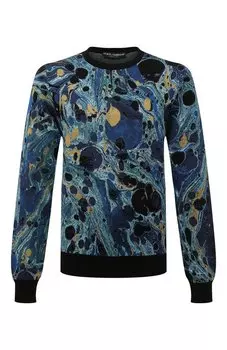 Джемпер из шелка и хлопка Dolce & Gabbana