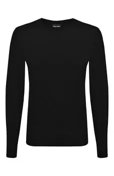 Джемпер из шелка и хлопка Giorgio Armani