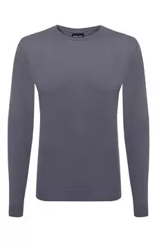 Джемпер из шелка и хлопка Giorgio Armani