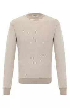 Джемпер из шелка и хлопка Piacenza Cashmere 1733