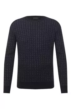 Джемпер из шелка и шерсти Ermenegildo Zegna