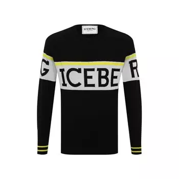 Джемпер из шерсти и хлопка Iceberg