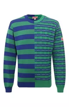 Джемпер из шерсти и хлопка Kenzo