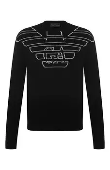 Джемпер из шерсти и кашемира Emporio Armani