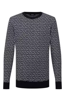 Джемпер из шерсти и льна Balmain