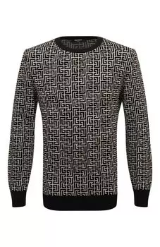 Джемпер из шерсти и льна Balmain