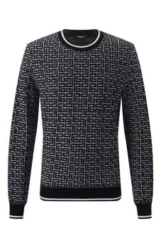 Джемпер из шерсти и льна Balmain