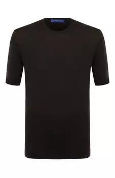 Джемпер из шерсти и шелка Andrea Campagna