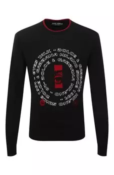 Джемпер из шерсти и шелка Dolce & Gabbana