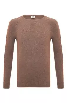 Джемпер из шерсти и шелка Luigi Borrelli