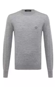 Джемпер из шерсти и шелка Versace