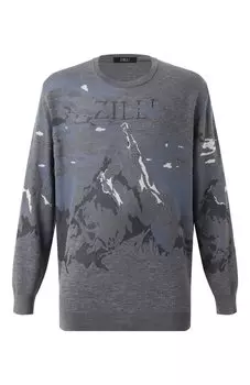 Джемпер из шерсти и шелка Zilli