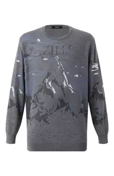 Джемпер из шерсти и шелка Zilli