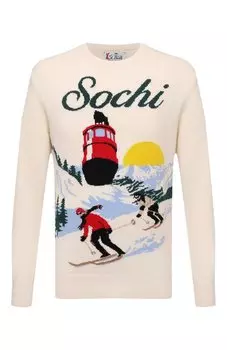 Джемпер из шерсти и вискозы MC2 Saint Barth