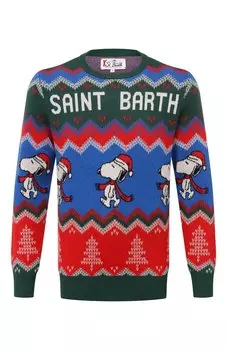 Джемпер из шерсти и вискозы MC2 Saint Barth