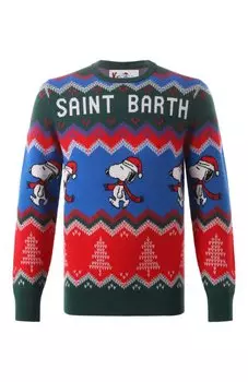 Джемпер из шерсти и вискозы MC2 Saint Barth