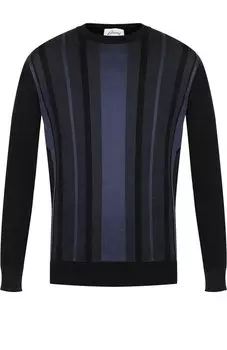 Джемпер из смеси хлопка и шелка Brioni