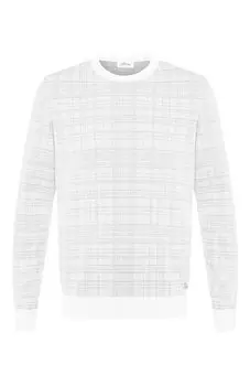 Джемпер из смеси хлопка и шелка Brioni