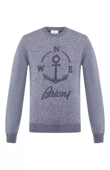 Джемпер из смеси льна и хлопка Brioni