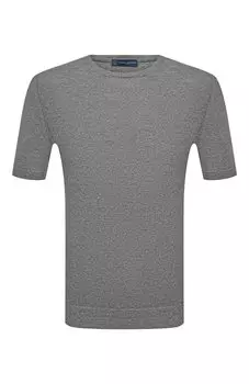 Джемпер изо льна и хлопка Andrea Campagna