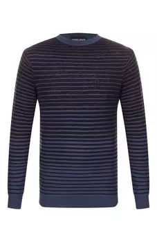 Джемпер изо льна и хлопка Giorgio Armani