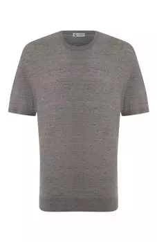 Джемпер изо льна и хлопка Il Borgo Cashmere