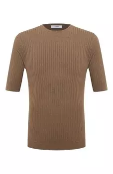 Джемпер изо льна и хлопка Lardini