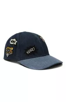 Джинсовая бейсболка Kenzo